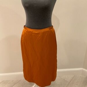 Moschino silk skirt , sz 6